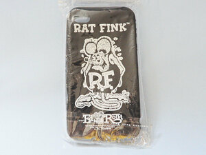 ラスト１個！ラットフィンク Rat Fink 長期保管！iPhone4 用ケース Rat Fink BKｘWHT RAF406 MOONEYES ラットフィンク　アイフォンケース　