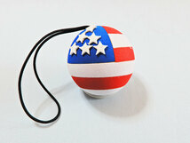 American Antenna Ball U.S.A. アメリカンフラッグのアンテナボール 長期保管 コレクション放出！_画像1