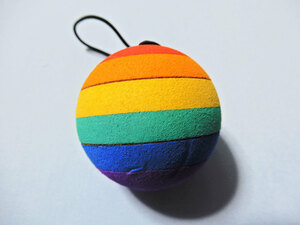 レインボーのアンテナボール Got Pride？Rainbow Antenna Ball 長期保管 コレクション放出！