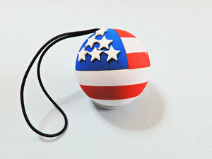 アメリカ国旗 American Antenna Ball U.S.A. アメリカンフラッグのアンテナボール 長期保管 コレクション放出！