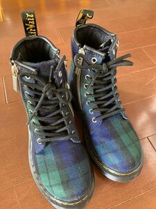 Dr.Martins チェックブーツ