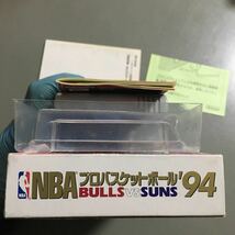 NBAプロバスケットボール'94 BULLSvs SUNS 何本でも送料520円【箱説付き・ジャンク】_画像6