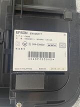 J101-CH4-7 EPSON エプソン プリンター EW-M571T C634A 2019年製 複合機機能 コピー スキャナー 通電確認済み_画像7