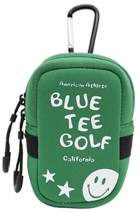 〇6：送料無料 現品限り【グリーン】ブルーティーゴルフ　”ストレッチ多機能ポーチ AC-009” Blue Tee Golf　送料無料ネコポス対応