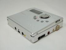 SONY ソニー ポータブルMDレコーダー プレイヤー MZ-N920 リモコン イヤホン 付き RM-MC35ELK 動作確認済み 1121_画像4