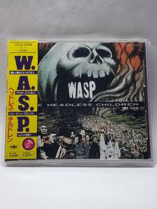 W.A.S.P.／THE HEADLESS CHILDREN／ヘッドレス・チルドレン／国内旧規格盤CD／帯付／1989年発表／4thアルバム／廃盤／LAメタル