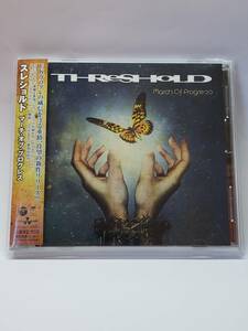 THRESHOLD／MARCH OF PROGRESS／スレッショルド／マーチ・オブ・プログレス／国内盤CD／帯付／2012年発表／9thアルバム／廃盤