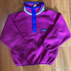 パタゴニア フリース シンチラ patagonia サイズ　kids XS 中古