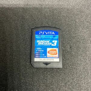 ガンダムブレイカー 3ソフトのみ PS Vita 中古品