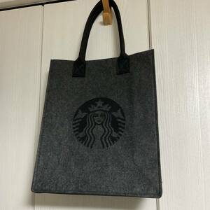 スターバックス トートバッグ　ハンドバッグ　スタバ　海外限定　ブラック