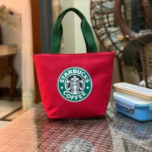  Starbucks abroad limitation start ba not yet sale in Japan tote bag . present bag case red 