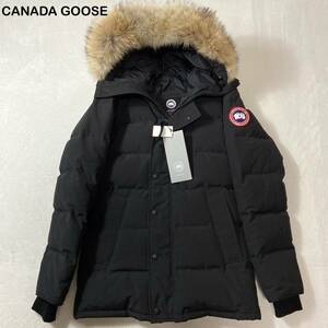 ☆新品☆ CANADA GOOSE CARSON コヨーテファー付　ダウンコート　メンズ　Sサイズ