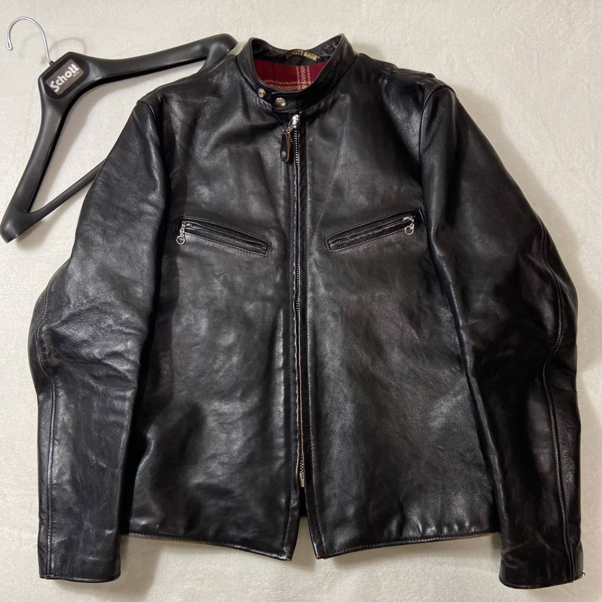 Yahoo!オークション -「schott ジャケット」(Lサイズ) (ライダース)の Yahoo!オークション -「schott ジャケット」(Lサイズ) (ライダース)の