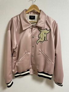 Lサイズ Fear of God 5th collection Satin jacket coach フィアオブゴッド サテンジャケット ピンク fifth