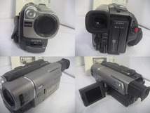 【動作確認済み・8㎜ビデオカメラ・ダビングにご使用ください！】SONY Hi8ビデオカメラ CCD-TRV80/0623_画像3