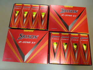 ◆2023年！新登場◆SRIXON/スリクソン/日本正規品 NEW Z-STAR XV/イエロー/2ダース/日本仕様モデル！/ダンロップ◆松山秀樹！