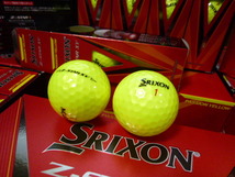 ◆4ダース！2023年！新登場◆SRIXON/スリクソン/日本正規品 NEW Z-STAR XV/イエロー/日本仕様モデル！/ダンロップ◆松山秀樹！_画像3