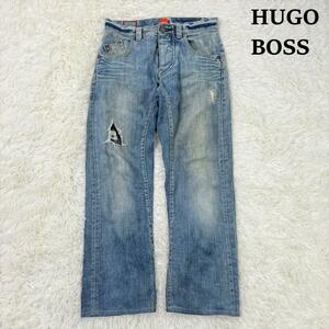 HUGO BOSS ヒューゴボス デニムパンツ ジーンズ ダメージ加工 A226