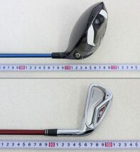 ○ TaylorMade R9 FORGED アイアン6本＋ドライバー セット ○MOF08178 1W/5I～9I/PW フレックスS テーラーメイド FUJIKURA Motore SPEEDER_画像8