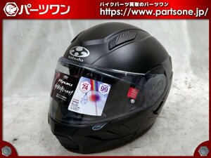 ●未使用品●OGK Kabuto RYUKI フラットブラック システムヘルメット XLサイズ●[M]梱包●53409