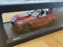 BMW 純正 Z4 M40i G29 サンフランシスコレッド 1/18 ディーラー購入品_画像1