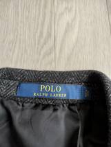 POLO RALPH LAUREN/ポロラルフローレン/ツイード2Bジャケット/ヘリンボーン/ラルフローレン(株)表記有り/良質生地/サイドベンツ_画像7