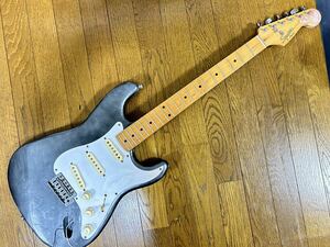 スクワイヤーストラトキャスター by Fender ジャンク 1円スタート　squier Stratocaster フェンダー 
