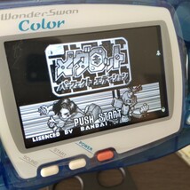 ワンダースワンカラー本体 WonderSwan Color ソフト12本セット 全起動確認済_画像5