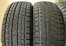 ★225/55R18 98Q 4本Set 2018年製 ヨコハマ YOKOHAMA ice GUARD G075 溝約8.5mm~9.5mm程度 バリ溝 スタッドレスタイヤ 中古 ★送料無料_画像3