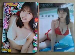 漫画アクション 2023年10月17日号 No.20 雑誌本体+菊地姫奈両面クリアファイル