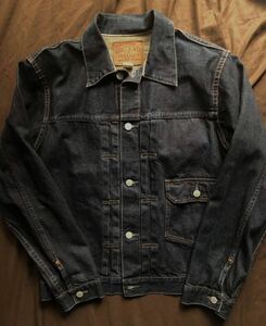 【傑作】美品 RRL 1st TYPE DENIM JACKET USA製 ダブルアールエル ファースト デニムジャケット ジャケット ラルフローレン 2012年製 M