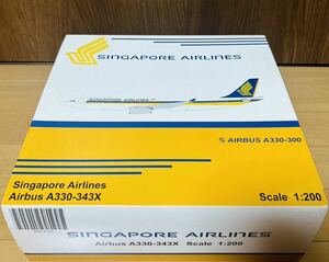 JC WINGS 1/200 SINGAPORE AIRLINES A330-343X 現行塗装機