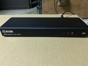 4K対応 HDMIスプリッター AIM AVS-4K102 分配器