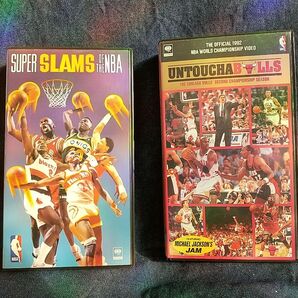 【VHS 2本】NBAスーパースラムズ&シカゴブルズ ビデオテープ2本