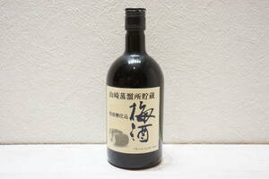  【B19-5U】山崎蒸溜所貯蔵 焙煎樽仕込 梅酒 660ml サントリー 希少 古酒