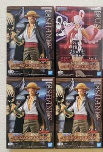 【新品未開封】ワンピース ONE PIECE フィルムレッド グランドラインメンシリーズ ウタ シャンクス フィギュアセット 同梱不可（80）