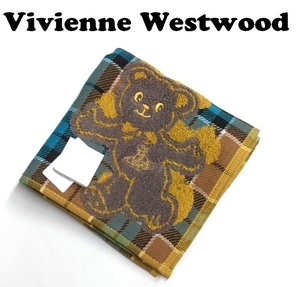 【Vivienne Westwood】(NO.1803）ヴィヴィアンウエストウッド タオルハンカチ くま　ベア　未使用　28cm