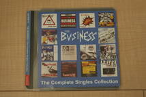 THE BUSINESS / THE COMPLETE SINGLES COLLECTION CD 元ケース無し メディアパス収納_画像1