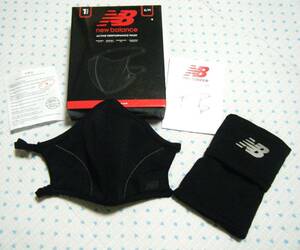  New balance NewBalance ACTIVE PERFORMANCE MASK high performance height performance sport mask * face mask black color size S/M regular price 3,850 jpy 