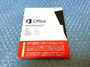 正規品 Microsoft Office Home and Business 2013 OEM版 開封済