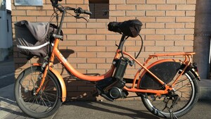 ヤマハ pas babby 電動 アシスト付き 自転車 神戸市中央区 引き取りのみ 部品取り