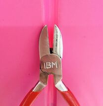 2個セット ニッパー IBM JAPAN 125×50×8mm ⑩　信頼のブランドLUCKYツール（老舗の実績と品質）国産高級作業工具_画像3