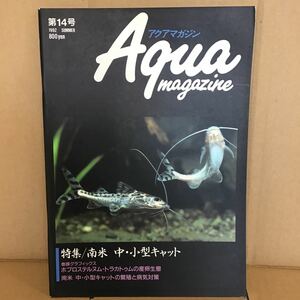 アクアマガジン 第14号 ウ② 特集 南米 中 小型 キャット 繁殖 病気対策 ポプロステルヌム トラカトゥム ピメロドゥス科 アスプレド科