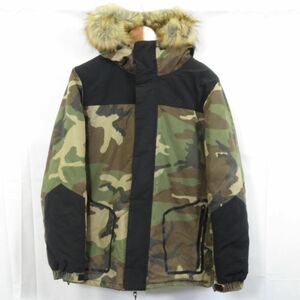 Lafayette POLY FILL PUFFER 中綿ジャケット カモフラ sizeL/ラファイエット　1104