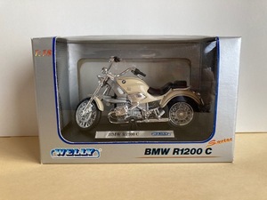 WELLY　ウェリー　1/18　BMW　R1200　C　大型二輪　バイク　模型　置物　箱付き　ミニカー