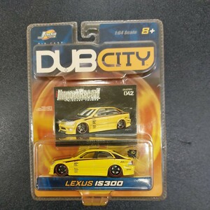 Jada　Toys　DUB　CITY　インポートレーサー　ジャダトイズ ミニカーNo.042 レクサスLEXUS　IS300　DUB 1/64 　