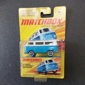 ◆MATCHBOX　2010コレクション　LESNEY　MODEL　1970　フォルクスワーゲンタイプ2　クラッシックバス　ツートーン