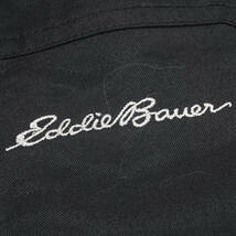 極暖『Eddie Bauer』中綿ステンカラーコート Sサイズ 黒 ナイロン WEATHER EDGE エディーバウアー メンズ 管理18_画像10