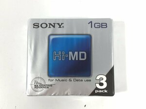 SONY　　ソニー　　Hi-MD　　MDディスク　　　3HMD1GA 　　1GB　　3枚パック　 未開封品　　CO11.005　/01　