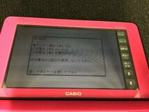 CASIO　カシオ　EX-word　DATAPLUS７　　XD-N４８００　電子辞書　　ピンク　TH12.010_画像2